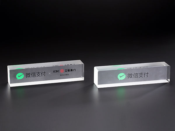 亚克力微信支付展示台